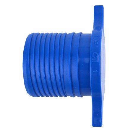 APOLLO BY TMG 1-1/2 in. Blue Twister Polypropylene Insert Plug ABTP112
